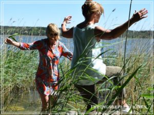 Vi letar efter vårt reflektionsflow i skärgården